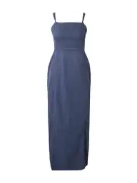 Šaty enciánová modrá