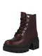 TIMBERLAND Šněrovací kozačky 'Everleigh'  bordó