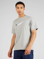 Nike Sportswear T-Shirt dunkelgrau/graumeliert/weiß