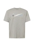 Nike Sportswear T-Shirt dunkelgrau/graumeliert/weiß