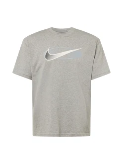 Nike Sportswear T-Shirt dunkelgrau/graumeliert/weiß