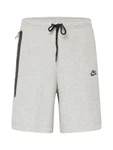 Nike Sportswear Shorts 'Tech Fleece' graumeliert/schwarz