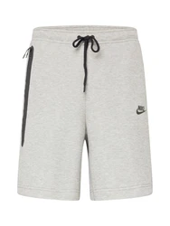 Nike Sportswear Shorts 'Tech Fleece' graumeliert/schwarz