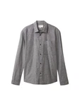 TOM TAILOR Denim Hemd grau