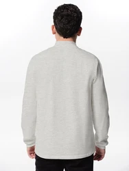 ABOUT YOU x Jaime Lorente Shirt 'Pierre' graumeliert