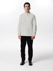ABOUT YOU x Jaime Lorente Shirt 'Pierre' graumeliert