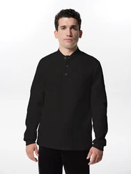 ABOUT YOU x Jaime Lorente Shirt 'Pierre' schwarz