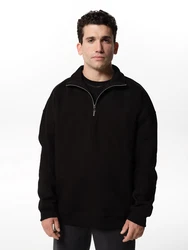 ABOUT YOU x Jaime Lorente Sweatshirt 'Sascha' schwarz