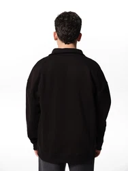 ABOUT YOU x Jaime Lorente Sweatshirt 'Sascha' schwarz
