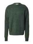 ABOUT YOU x Jaime Lorente Pullover Philipp dunkelgrün