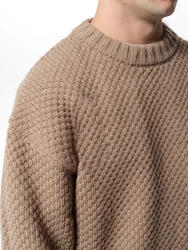 ABOUT YOU x Jaime Lorente Pullover Philipp cappuccino