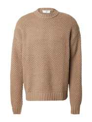 ABOUT YOU x Jaime Lorente Pullover Philipp cappuccino