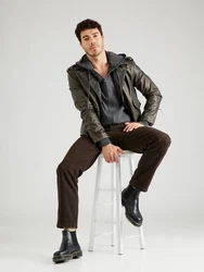 ABOUT YOU x Jaime Lorente Jacke 'Jasper' graumeliert