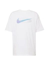 T-Shirt blau / pink / weiß