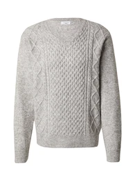 Pullover 'Mert' graumeliert