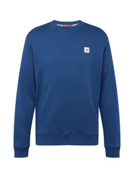 Sweatshirt blau / wei