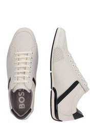 BOSS Sneaker 'Saturn' schwarz/naturweiß