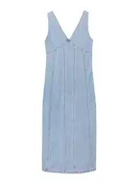 Šaty modrá džínovina