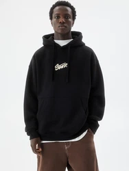 Pull&Bear Sweatshirt schwarz/weiß