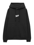 Pull&Bear Sweatshirt schwarz/weiß