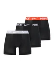 NIKE Trunks grau/feuerrot/schwarz/weiß
