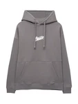 Pull&Bear Sweatshirt grau/weiß