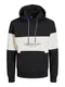 JACK & JONES Sweatshirt 'Lakewood' beige / schwarz
