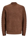 JACK & JONES Pullover Ziggi braun
