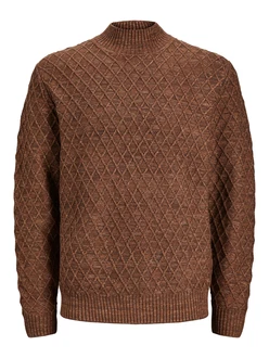 JACK & JONES Pullover Ziggi braun JACK & JONES Pullover Ziggi braun