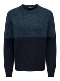 Pullover 'TEGAN' navy / petrol