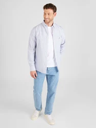 Gant Businesshemd hellblau/rot/wei