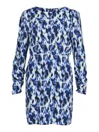 Šaty 'LUNIA' modrá / světlemodrá / bílá