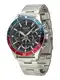 BOSS Uhr 'TROPER' blau / rot / schwarz / silber