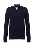 GANT Strickjacke marine/weiß