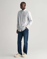 Gant Businesshemd hellblau/weiß