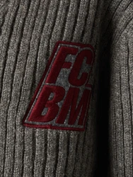 FCBM Strickjacke 'Dave' grau