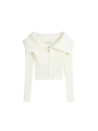 Kardigan přírodní bílá