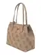 GUESS Shopper torba 'Vikky'  svijetlobež / tamno bež