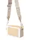 STEVE MADDEN Torba za čez ramo 'BRISA'  nude / pesek / bela