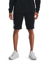 Under Armour Sportshorts Rival Terry schwarz/wei