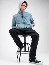 ALPHA INDUSTRIES Übergangsjacke rauchgrau/graumeliert
