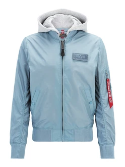 ALPHA INDUSTRIES Übergangsjacke rauchgrau/graumeliert