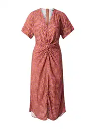 Šaty měděná / pink / bílá