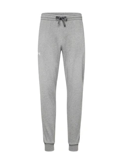 UNDER ARMOUR Sporthose 'Rival' graumeliert/weiß