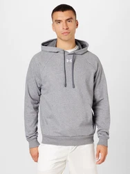 UNDER ARMOUR Sportsweatshirt graumeliert/weiß