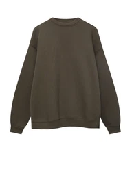 Sweater majica tamno zelena