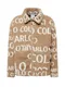 Carlo Colucci Jacke creme / hellbraun