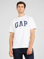 GAP T-Shirt marine/hellgrau/weiß