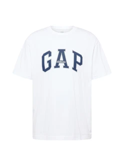 GAP T-Shirt marine/hellgrau/weiß