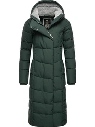 Zimní kabát 'Pavla' tmavě zelená